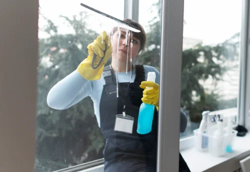 Nettoyage de vitres intérieures et extérieures à Lamongerie